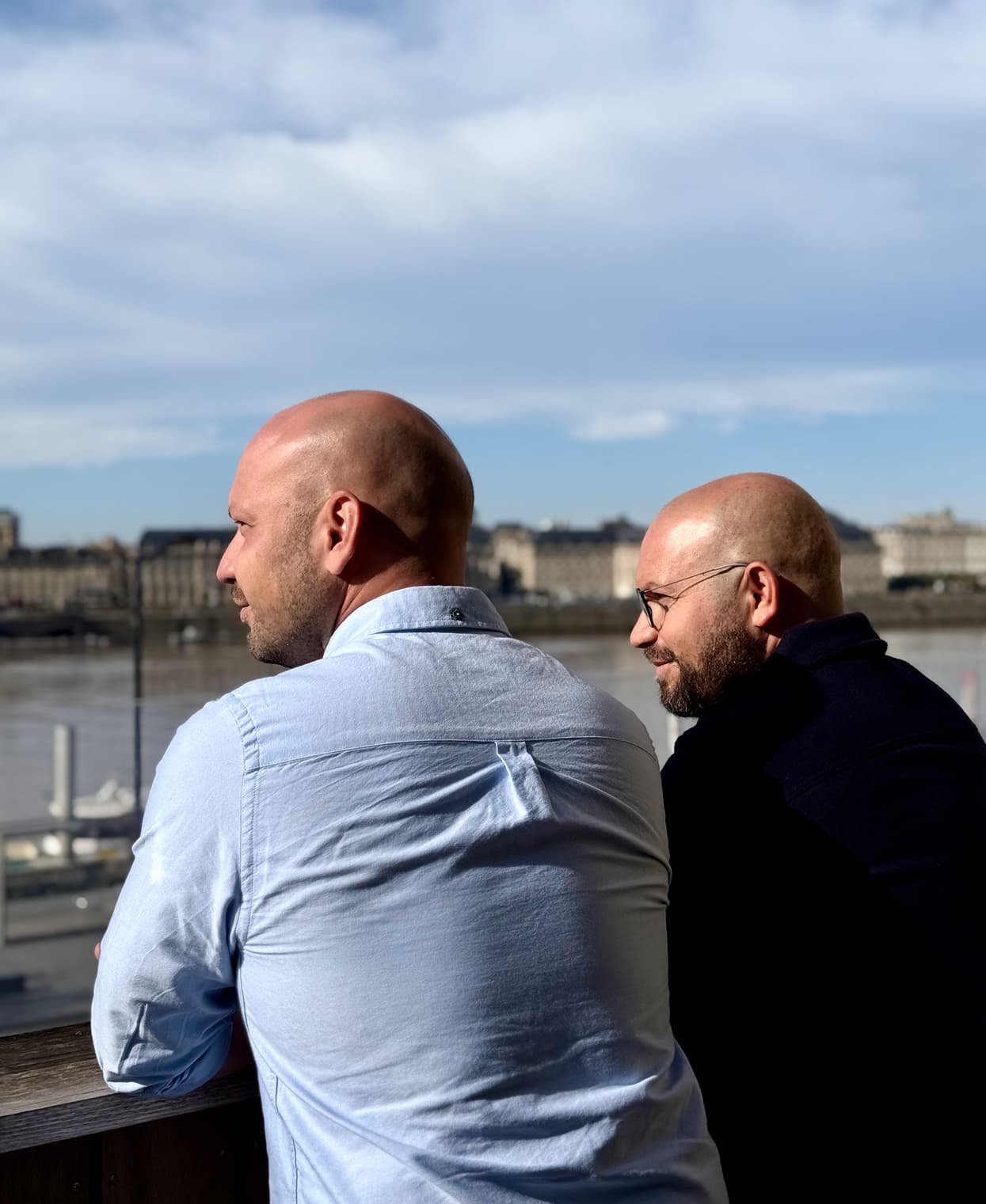 Les co-fondateurs de Degustr à Bordeaux